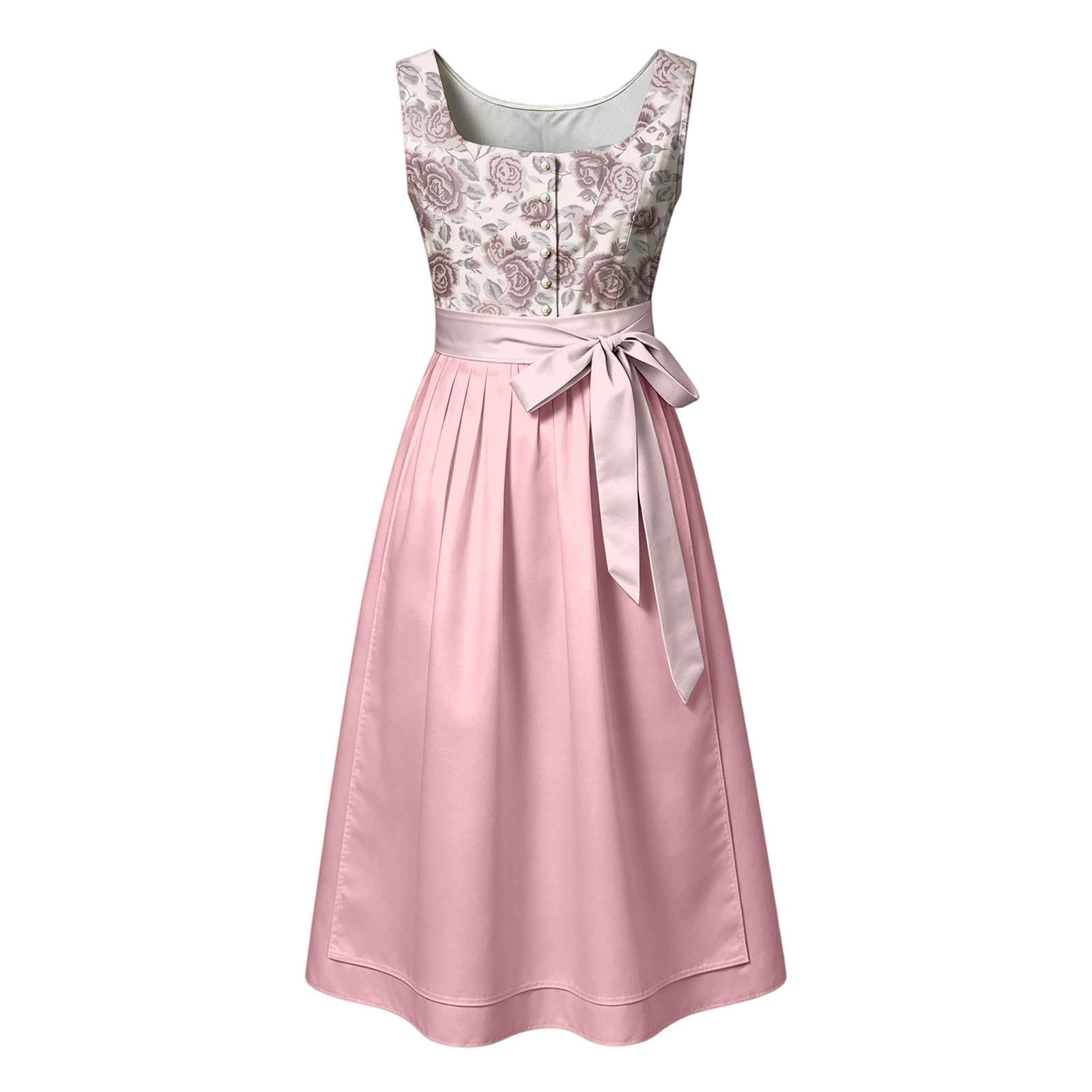 Generisch 2026 Oktoberfestkleid Damen Elegantes Cosplay- für Festivals Veranstaltungen Themenpartys Klassisches Design im Stil der Barockzeit für den täglichen Gebrauch feierliche Anlässe historische