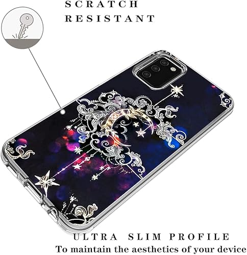 Miniatura 2 de Funda para Samsung A02s, funda para Galaxy A02s, protector de pantalla de vidrio templado, a prueba de golpes, 2 en 1, carcasa híbrida de