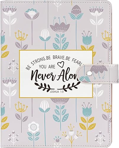 Regalos cristianos Padfolios de piel sintética para mujeres y hombres, Escritura para I Know The Plans Jeremías 2911, versículo bíblico inspirador,