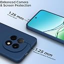 Pikkme Back Cover for Oppo F29 Pro 5G | Camera Protection Shockproof Soft Matte Silicone Bumper Case (Blue) gallery image