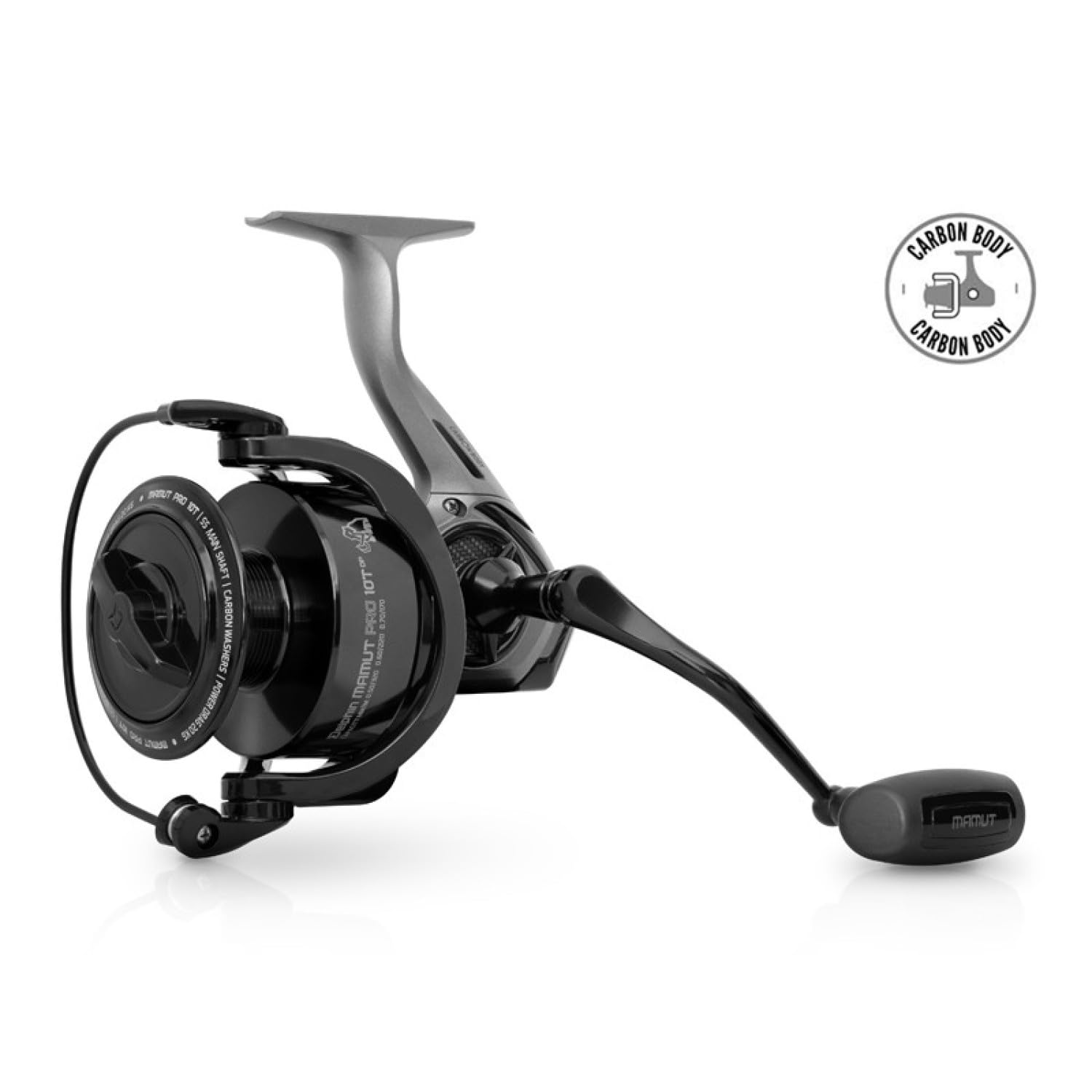 DELPHIN MAMUT PRO 10T DP, 10000, Beidhändig, Karpfen Angelrolle, Frontbremse, 101006115