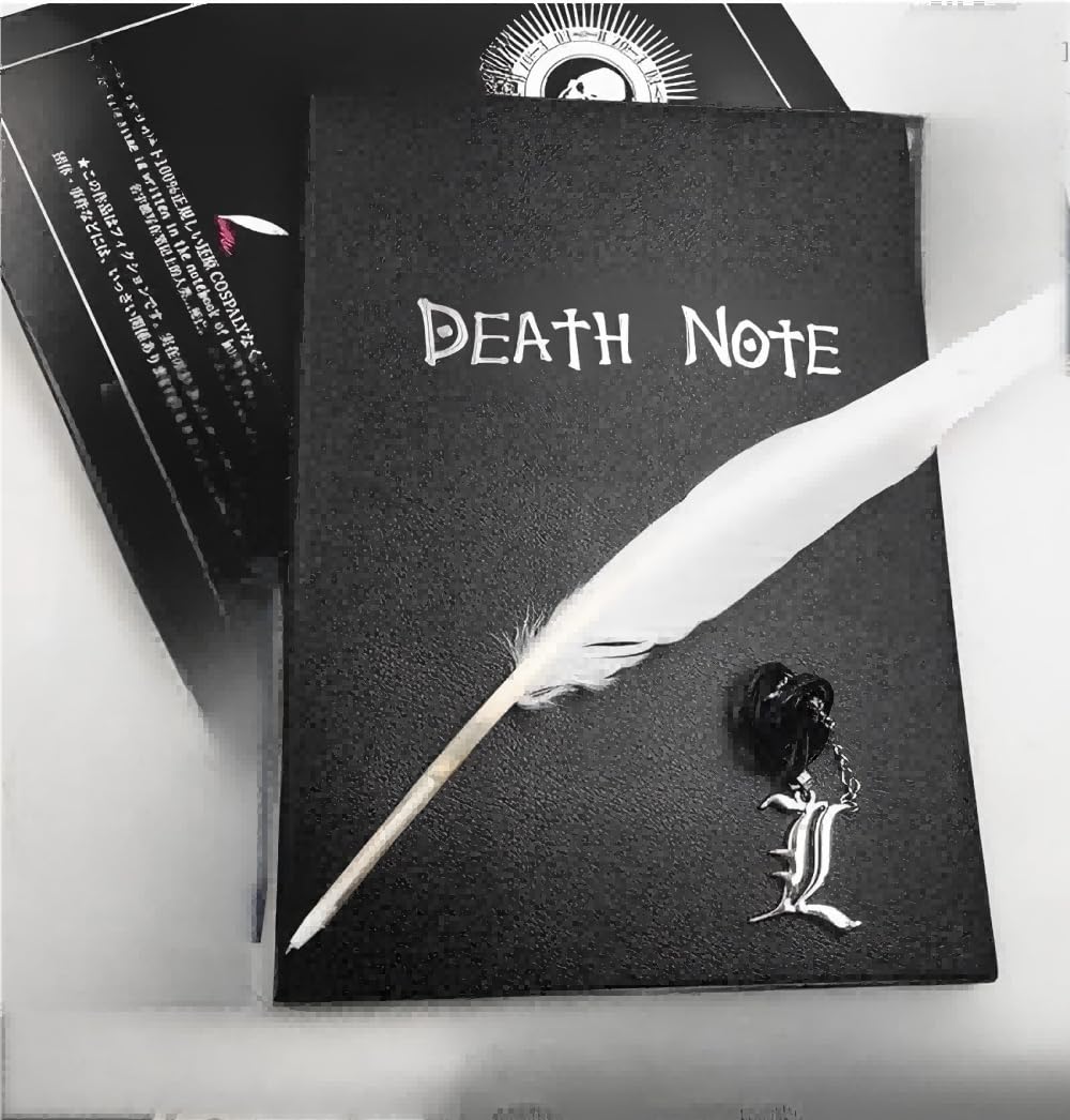 Amazon.co.jp: Manhecos】 デスノート 筆付き ノート DEATH NOTE Death