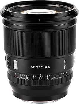 Amazon.co.jp: VILTROX Monofocal Lens AF 75mm F1.2 E Monofocal Amazon.co.jp: VILTROX Monofocal Lens AF 75mm F1.2 E Monofocal