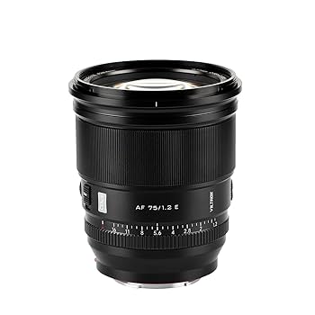 Amazon.co.jp: VILTROX 単焦点レンズ AF 75mm F1.2 E 単焦点中