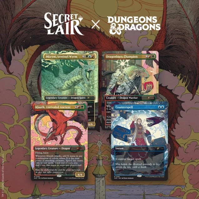 Magic: The Gathering Secret Lair x Dungeons & Dragons: Whispers in Candlekeep Non-Foil Edition