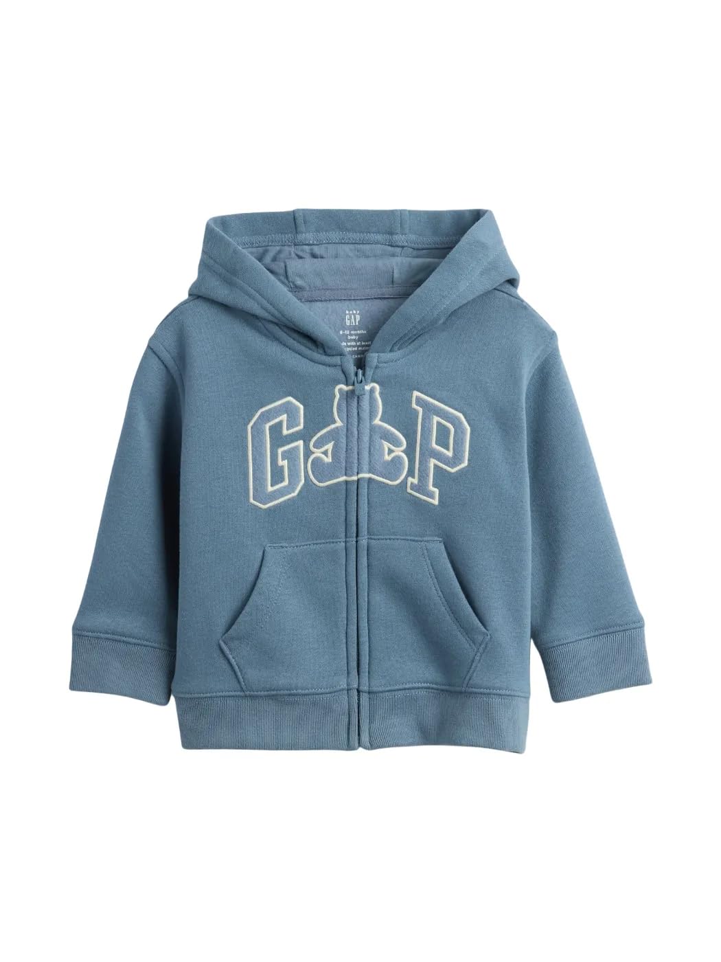

                                                    GAP Unisex Baby Logo Full Zip Hoodie Cornflower829