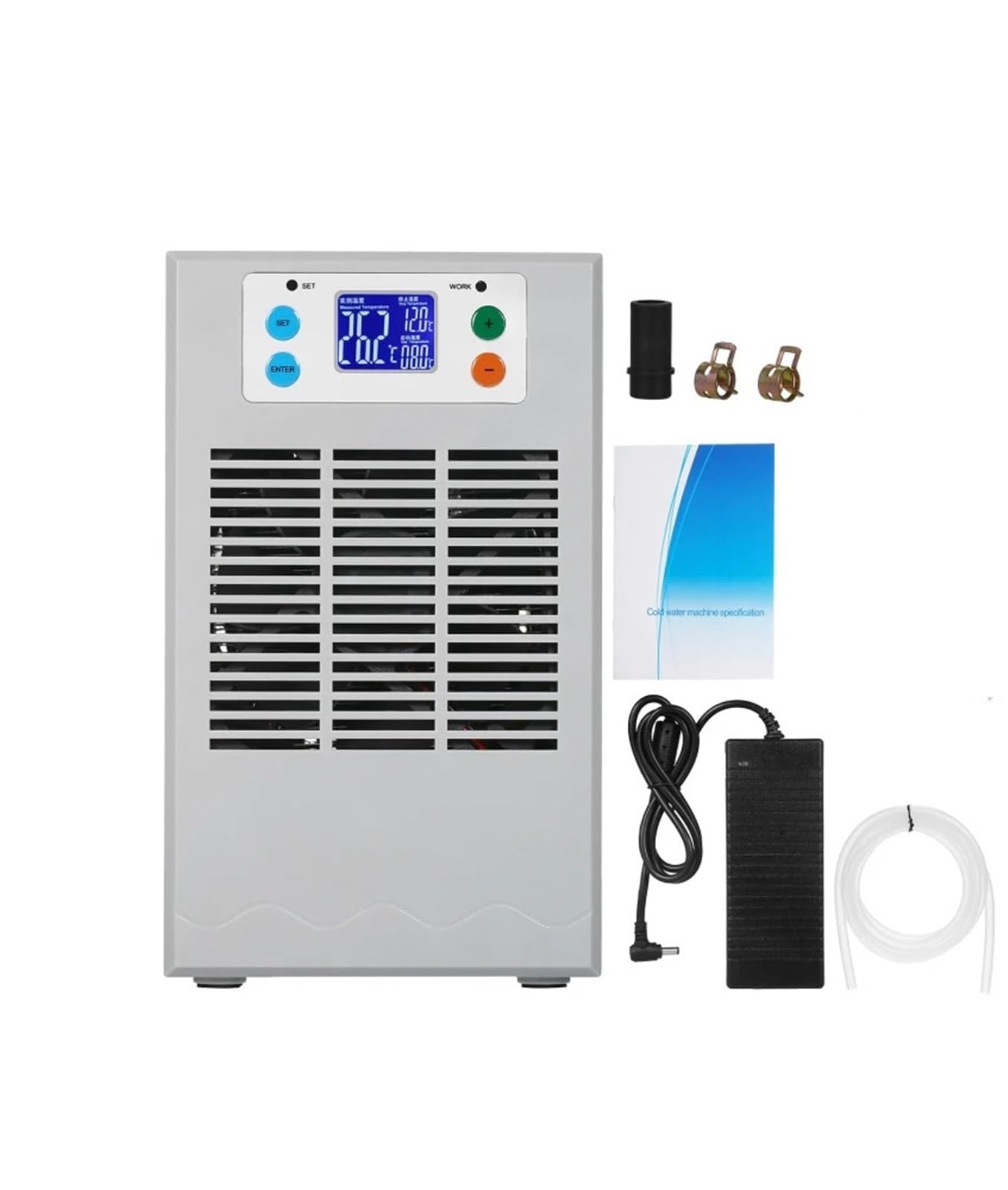 YXZYFPP 100W Aquarium Water Heaters & Chiller for 30L/70L Fish Tanks - Semiconductor Cooling & Heating Systems for Optimal Fish Care (100W 30L)