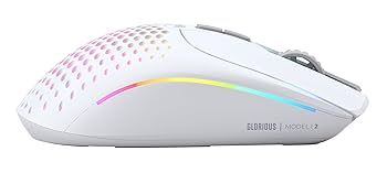 Glorious MODEL I 2 Wireless マットホワイト Glorious Model I 2 Ultralight Wireless Gaming Mouse