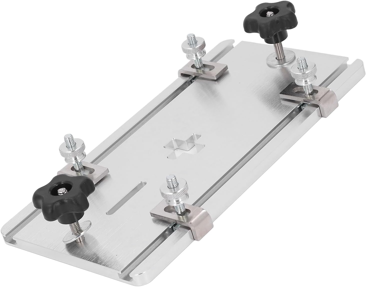 Electric Jig Saw Flip Board Aluminum Alloy Jig Saw Insert Plate Woodworking Tool for Professional Grade Results Stable Work Bench
