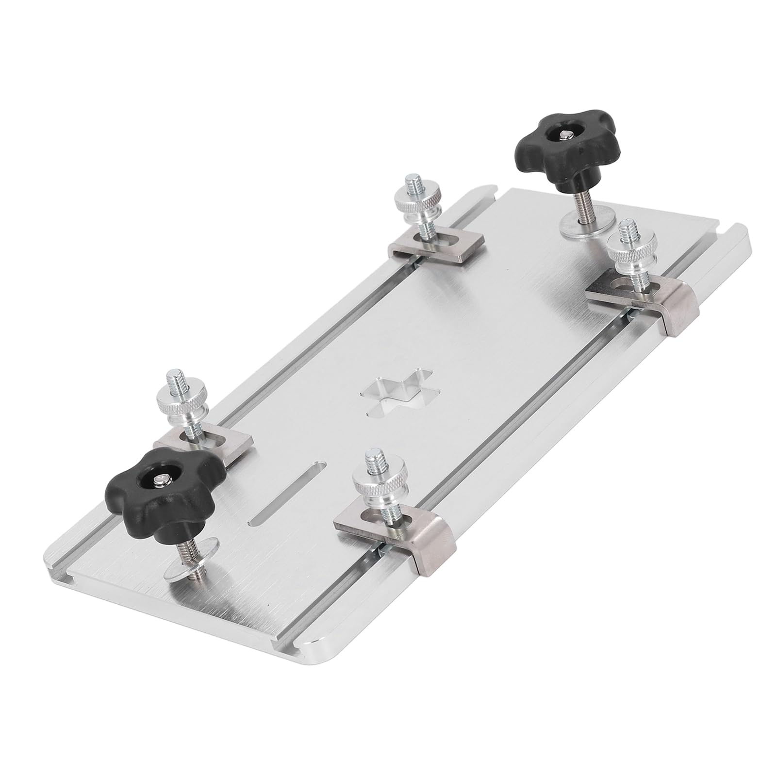 Sierra de Calar Eléctrica Tablero Abatible Enrutador de Aleación de Aluminio Placa de Inserción de Mesa Herramienta de Carpintería para Resultados de Grado Profesional