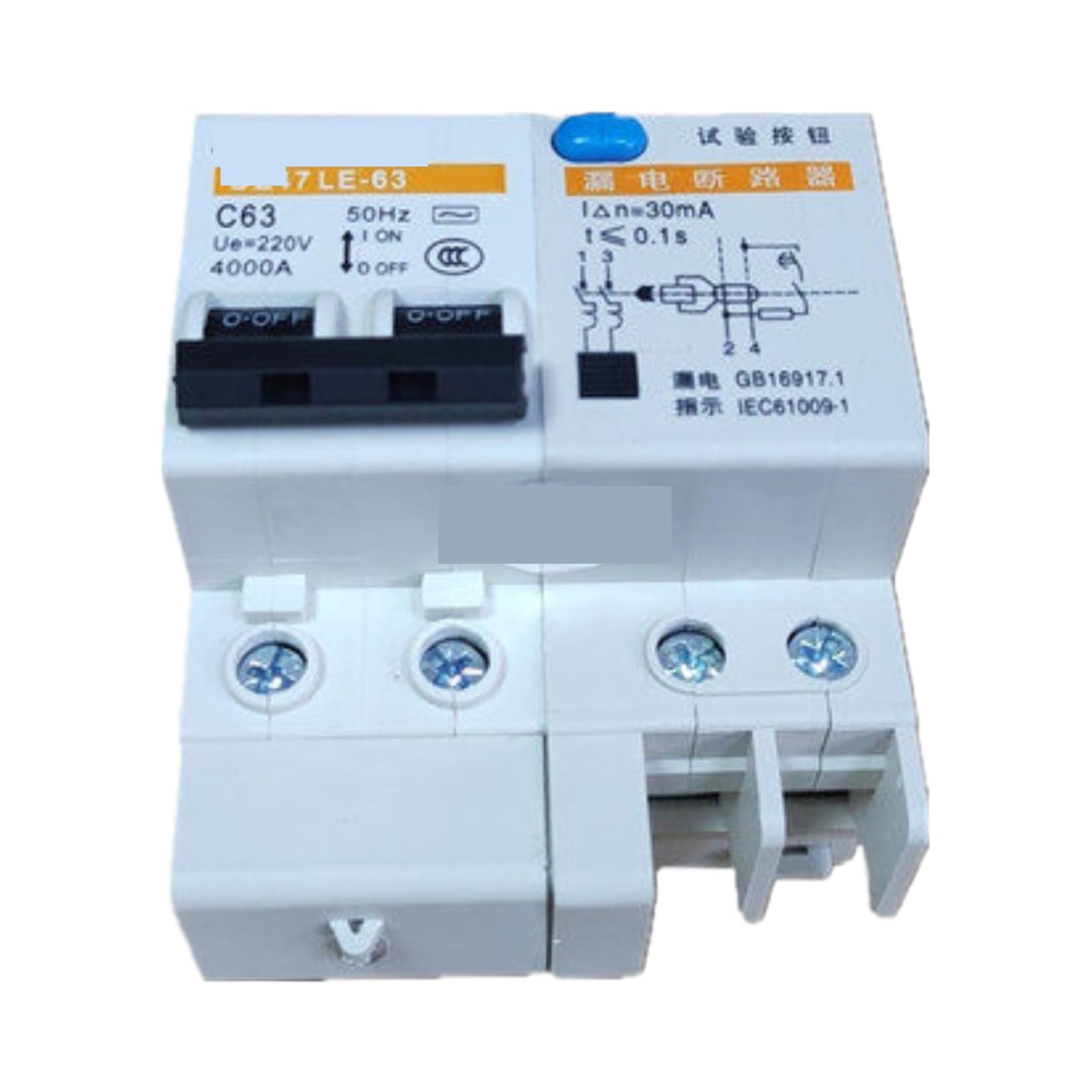 Interruttore magnetotermico 47LE 2P 3P+N 1P(16A; 1P+N)