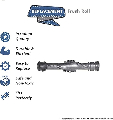 Miniatura 4 de Pieza de repuesto para cepillo Bissell para modelos 2112, 2112R, 2112Z, 2690, 1520, 15204, 15207, 15208, 15209, 1520L, 1520N, 1520R, 1520U, 1520V,