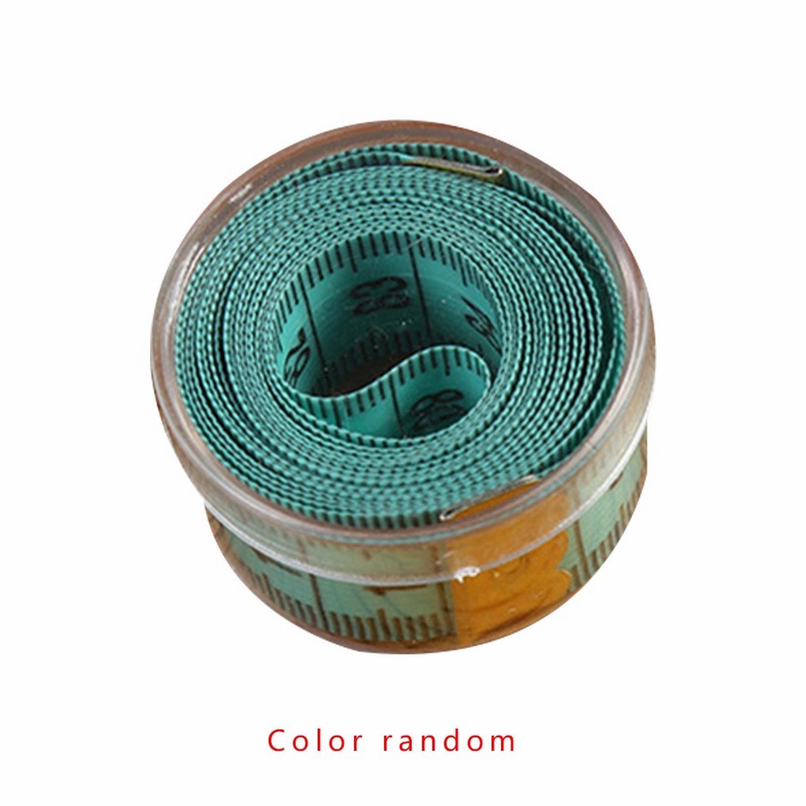 Cinta métrica, 1500 mm Cinta suave Regla de medición del cuerpo flexible Tela de costura Herramienta de medición a medida Color aleatorio