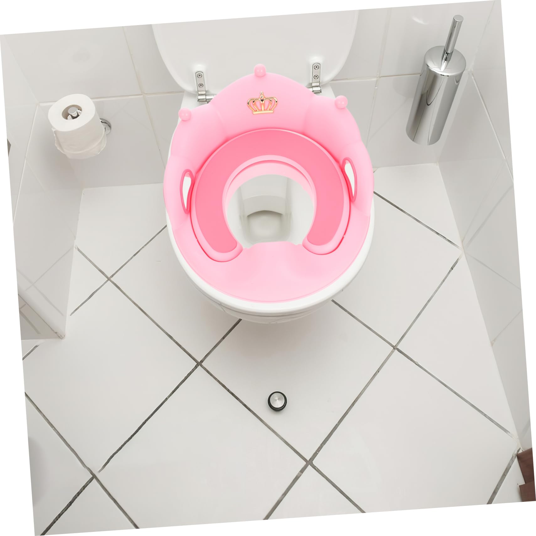 Asiento De Inodoro Para Pequeños Entrenamiento Viaje Antideslizante Fácil Limpiar Pp