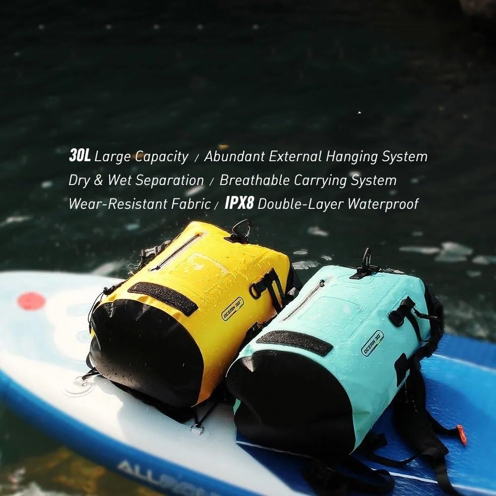 Torby do nurkowania Wodoodporny plecak River Trekking Profesjonalny nurkowanie wędkarstwo Outdoor Pack Dwuwarstwowy wodoodporny