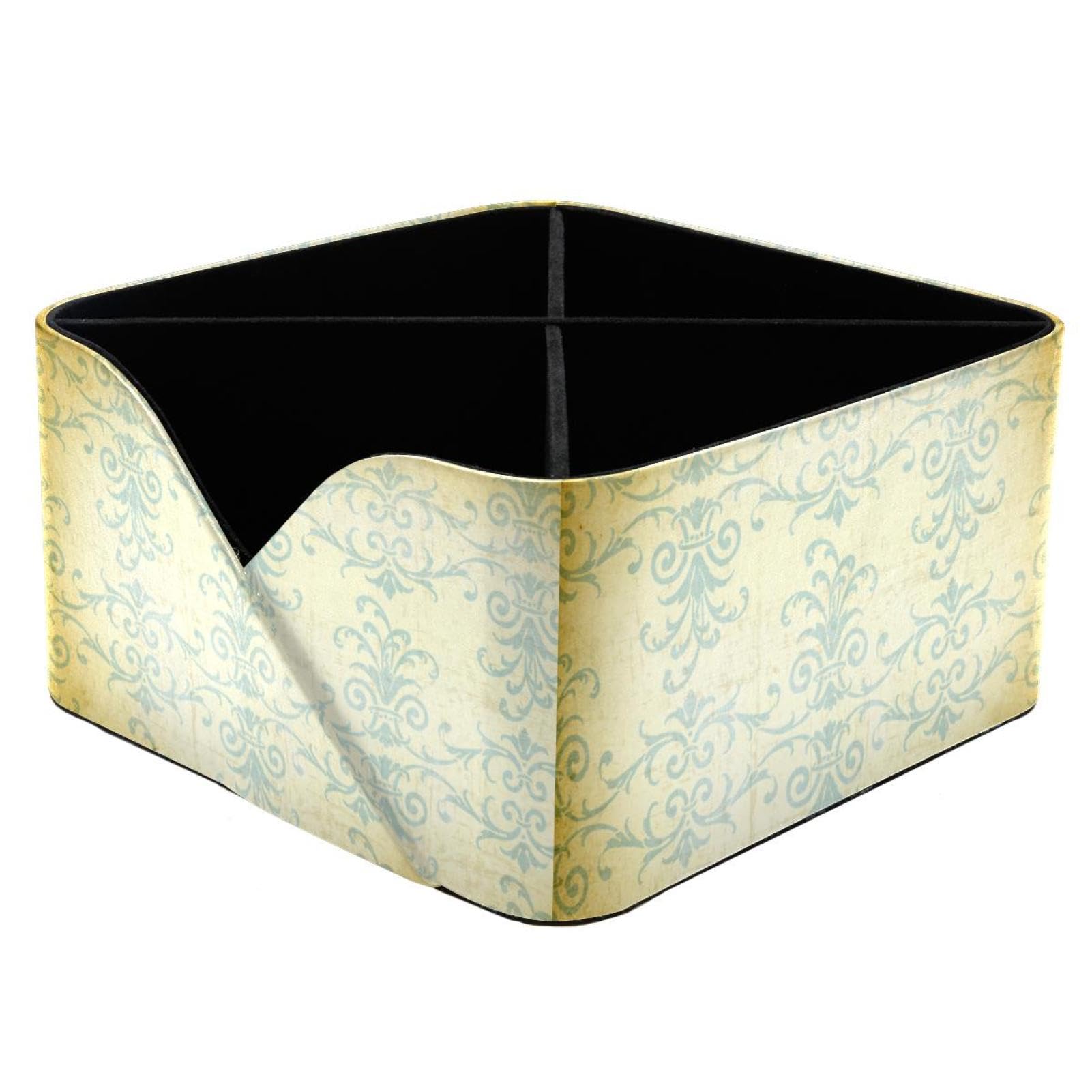 Organiseur de bureau vintage floral idéal pour ranger vos crayons