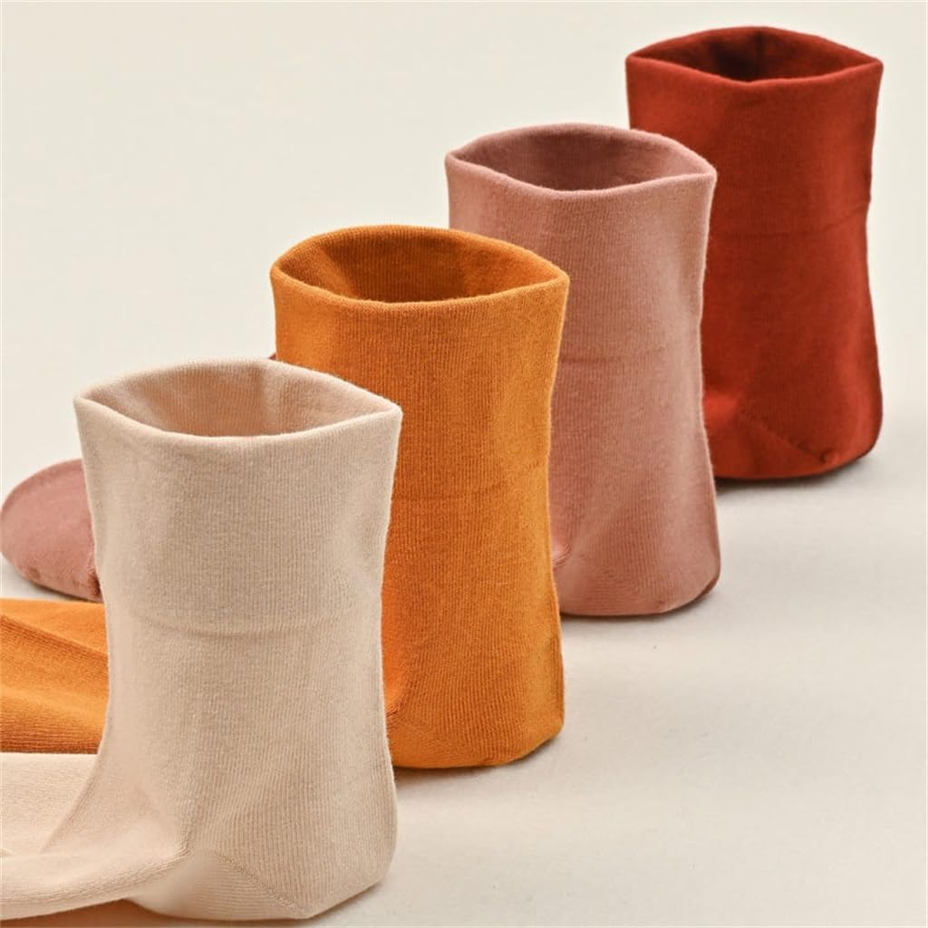 Female Socks with Mid Length That Do Not Tighten the Feet Have No Bones and Cannot Be Sewn Off