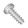 Small Parts 0406LPP410 410 Stainless Steel Thread Rolling Screw for Plastic, Passivated Finish, Pan Head, Phillips Drive, #4-20 Thread Size, 3/8 Length (Pack of 50)