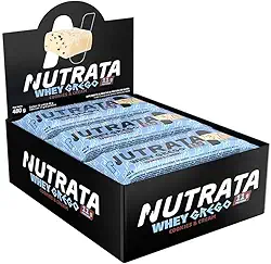NUTRATA WHEY GREGO 40G DISPLAY C/ 12 BARRAS - COOKIES & CREAM