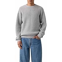 Levi's Presidio Crew Pullover, Mid Tone Grey Heathe