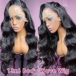 Pizazz 13x6 Body Wave Lace Front Wigs Human Hair Pre Plucked 180 Density HD Transparent Lace Frontal Wigs Human Hair for Women 9A Glueless Wigs Human Hair with Baby Hair 26Inch - Image 2