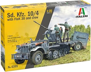 Sd.Kfz.10/4 with Flak 30-1:35 Scale