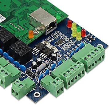 Multi-Door Network Access Control Panel Board with Software Communication Protocol TCP/IP Board Wiegand Reader (2 Door)