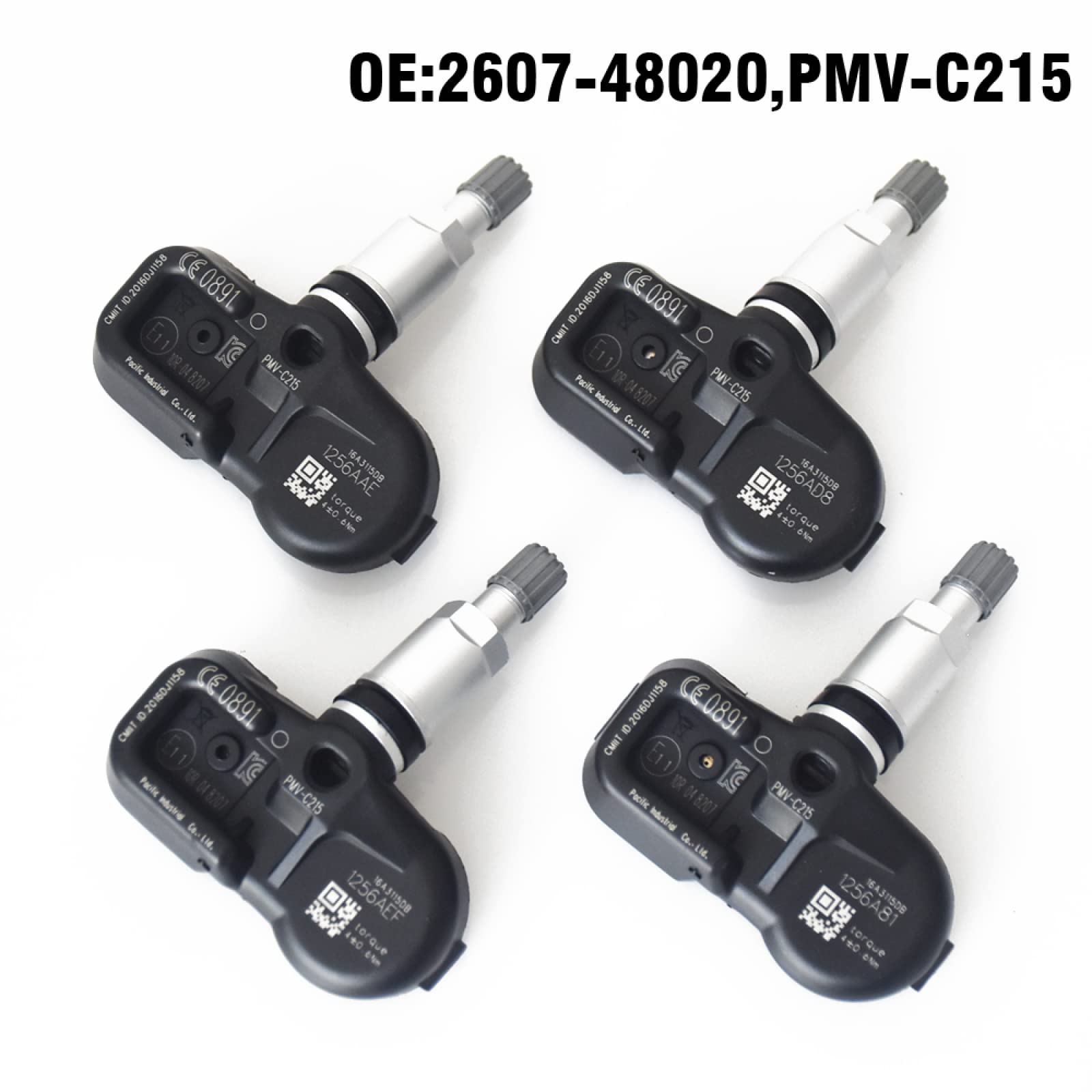 4 czujniki ciśnienia w oponach TPMS do Lexus RX450H RX350 Std 2016-2018 TPMS 42607-48020