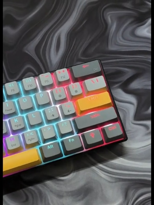 Amazon.com: AJAZZ NK61 60% Mechanical Keyboard, Hot Swappable