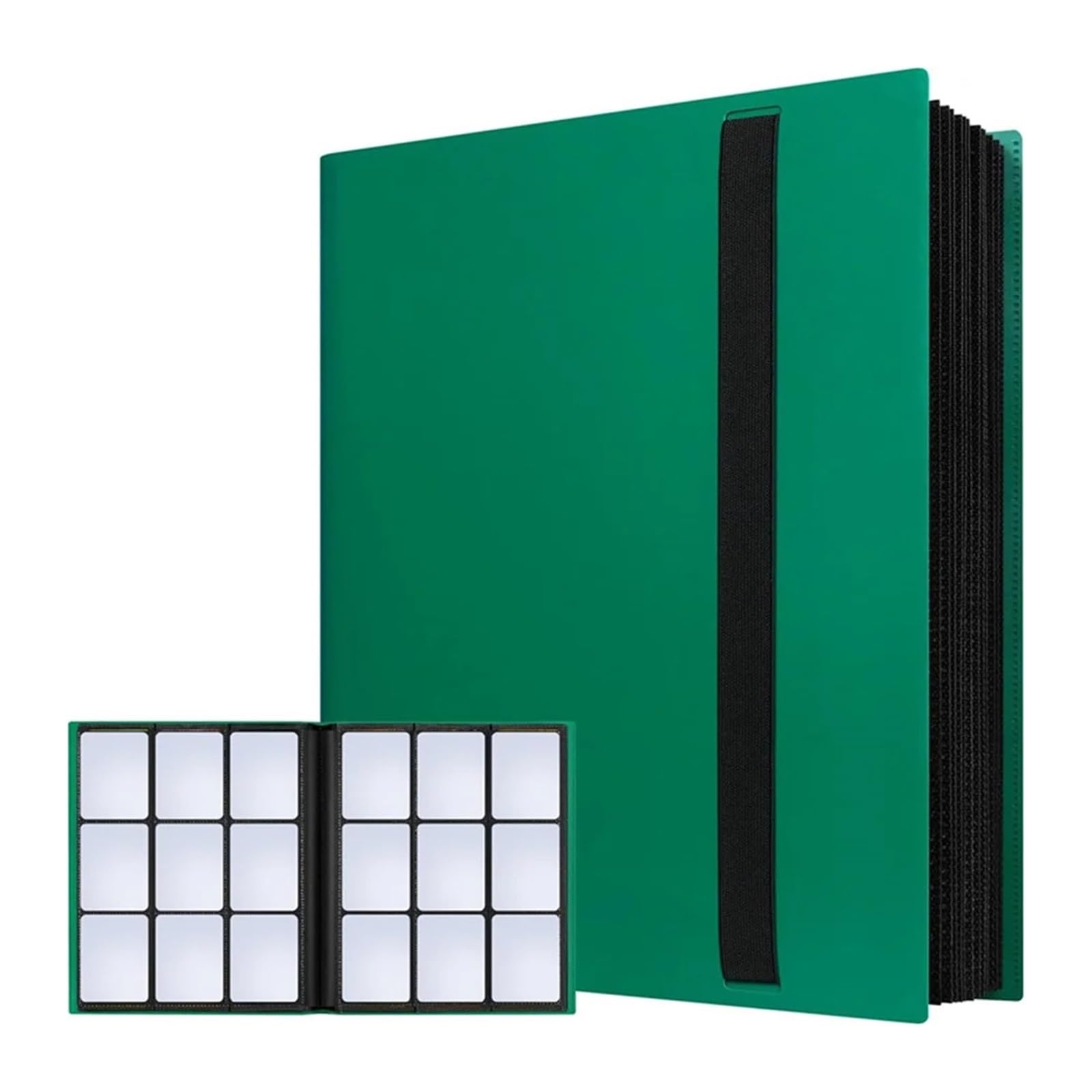 Trading Card Binder Game Book Binders For Soccer Basketball Cards for Football Sports Card(Color3)