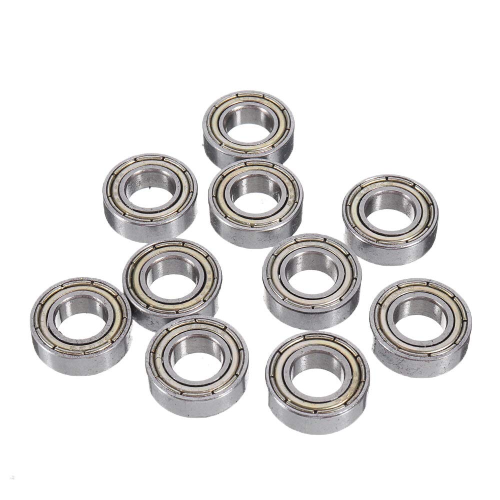 HYUJNAFZR 50Pcs 16mmx8mmx5mm Steel Shielded Deep Groove Ball Bearing 688ZZ
