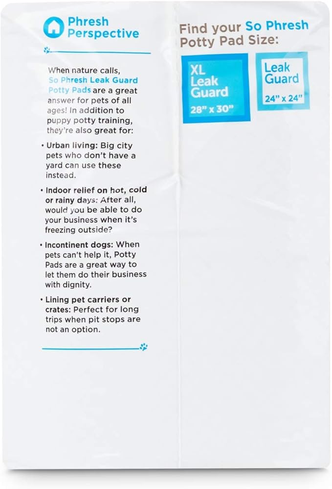 so phresh charcoal potty pads