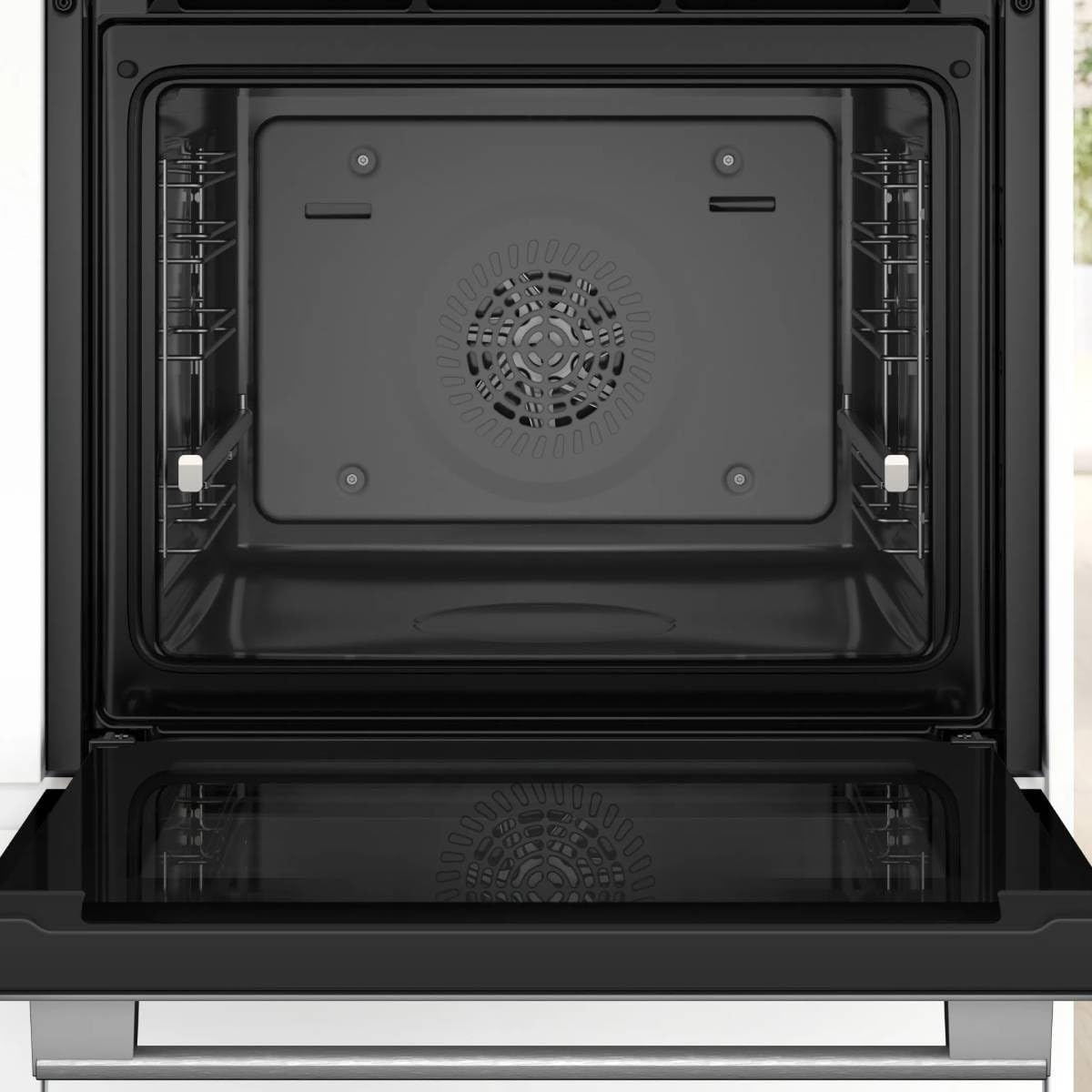 Bosch - Forno, Serie 6, Funzione AirFry, Ricette Pre-programmate, Bianco, HBG536EW4