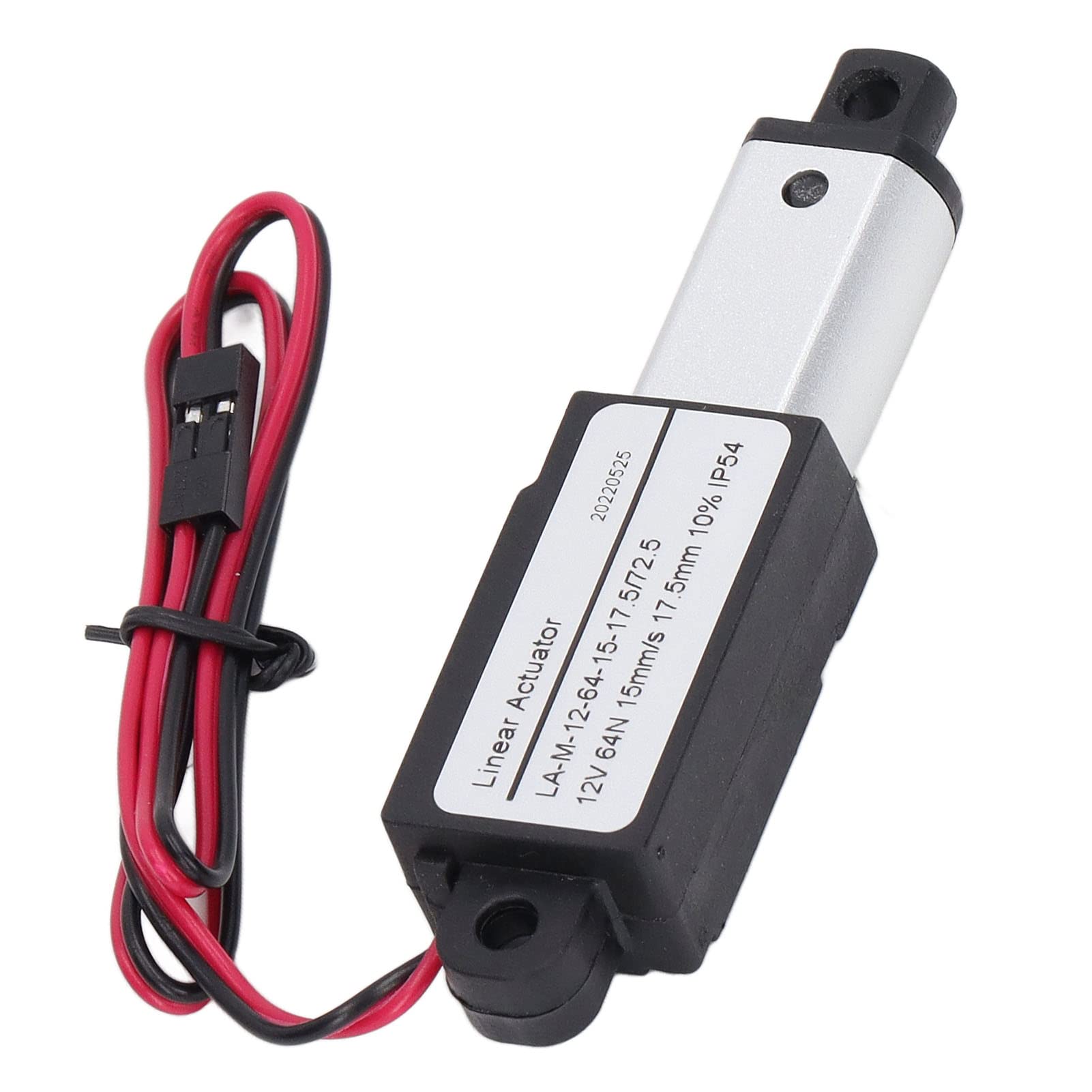 Linearmotor, 12 V Einfach zu bedienen 4 Schutzmaßnahmen Elektrischer Mikro-Linearantrieb Gleichstromversorgung für die Automatisierung für Hebebühnen 17,5 mm