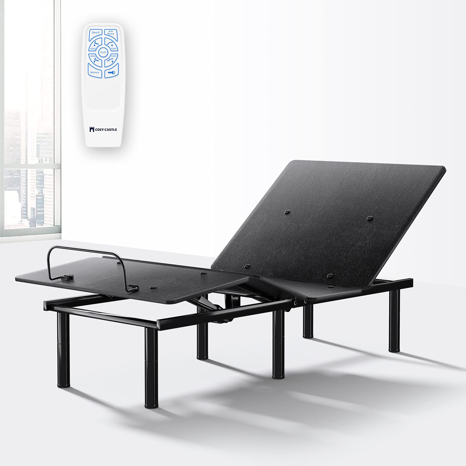 Buy Cozy Castle Adjustable Bed Base, Programmable Positions and