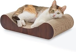 猫壱 爪研ぎ バリバリベッドカール M ダークブラウン