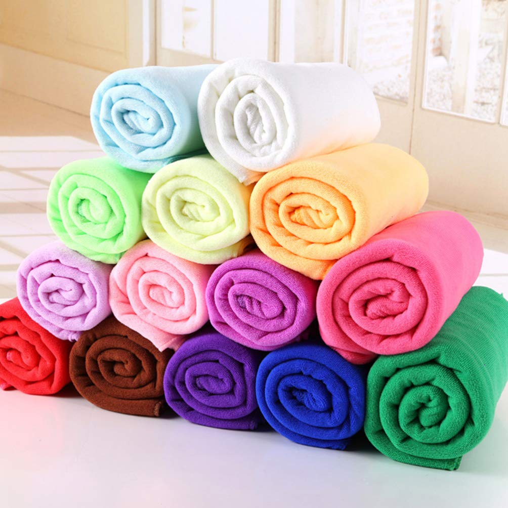 LEMLIT - 2 rotoli di panni per piatti monouso in microfibra, panni riutilizzabili per la pulizia, panni multiuso, salviettine per le mani per la cucina - 40 pezzi in totale (blu