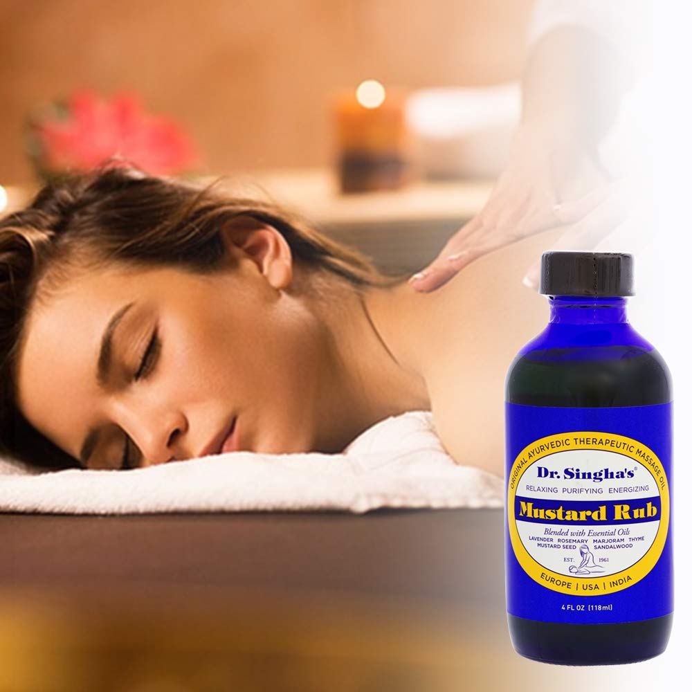 Dr. Singha's Mustard Bath Rub, 4 Ounce by Cutting Edge International, LLC