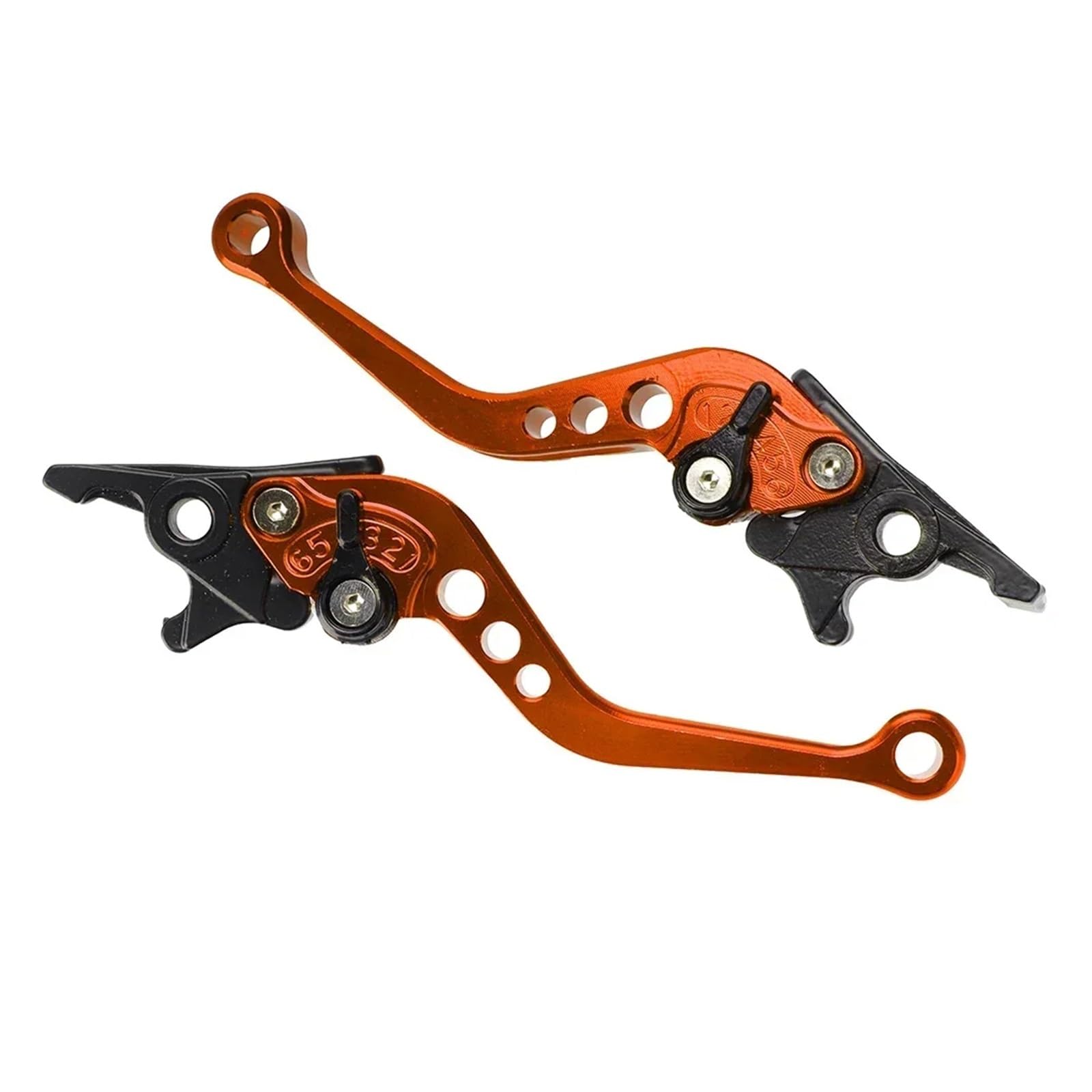 Par de palancas freno y embrague universales CNC para manillar de moto
