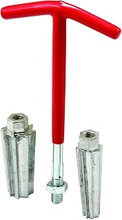 Prime-Line RP77350 - Extractor de boquilla de tubo de 1/2 pulgada y 3/4 pulgadas, color rojo (paquete individual)