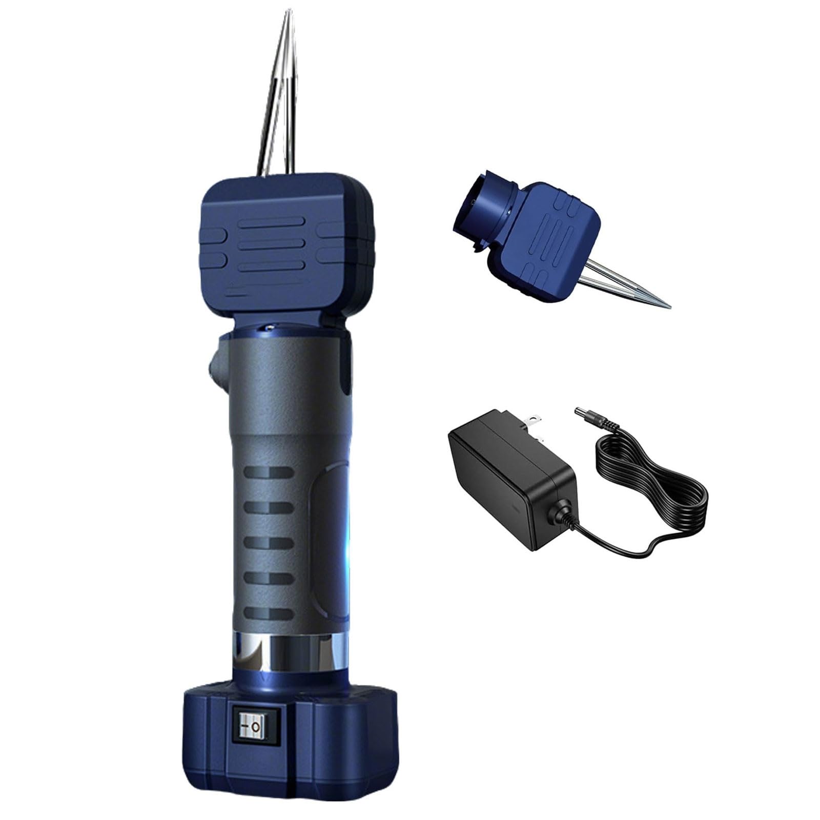 Desplumador eléctrico de aves de corral, limpiador de aves de corral recargable inalámbrico, extractor de mano portátil de doble propósito con boquilla ajustable, eficiente para uso doméstico y
