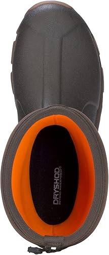 Vista 8 de Dryshod Botas de granja de trabajo duro para hombre haymaker - marrón HAY-MM-BR