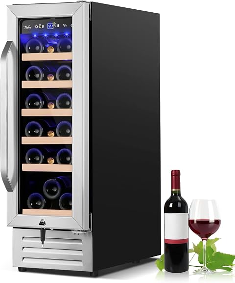 Velivi Velivi-60A Wine Cooler Stainless Steel