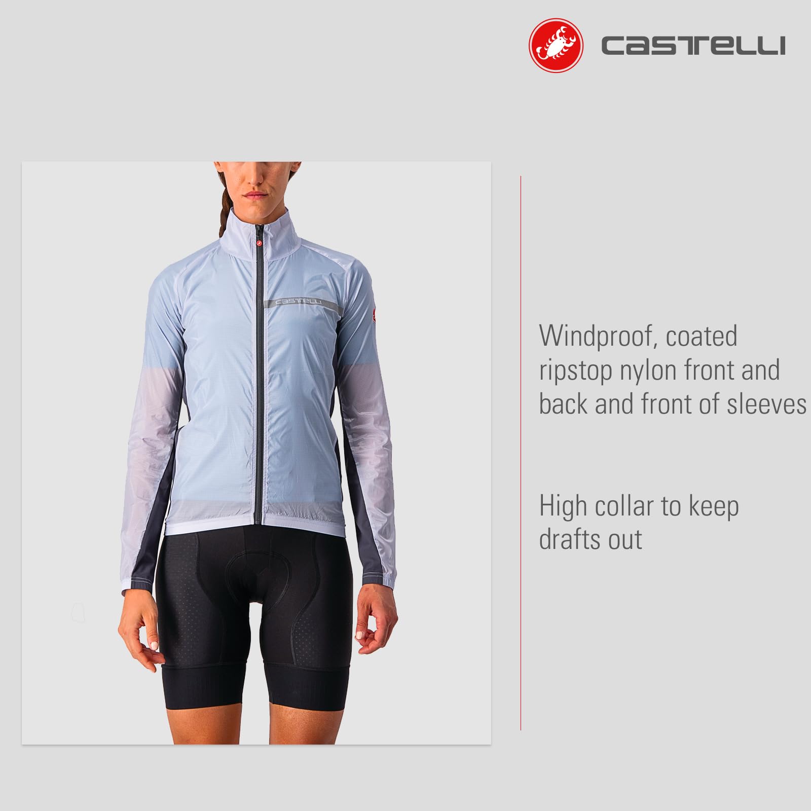 CASTELLI Women's Squadra Stretch W Jacket Jacket (pack of 1)