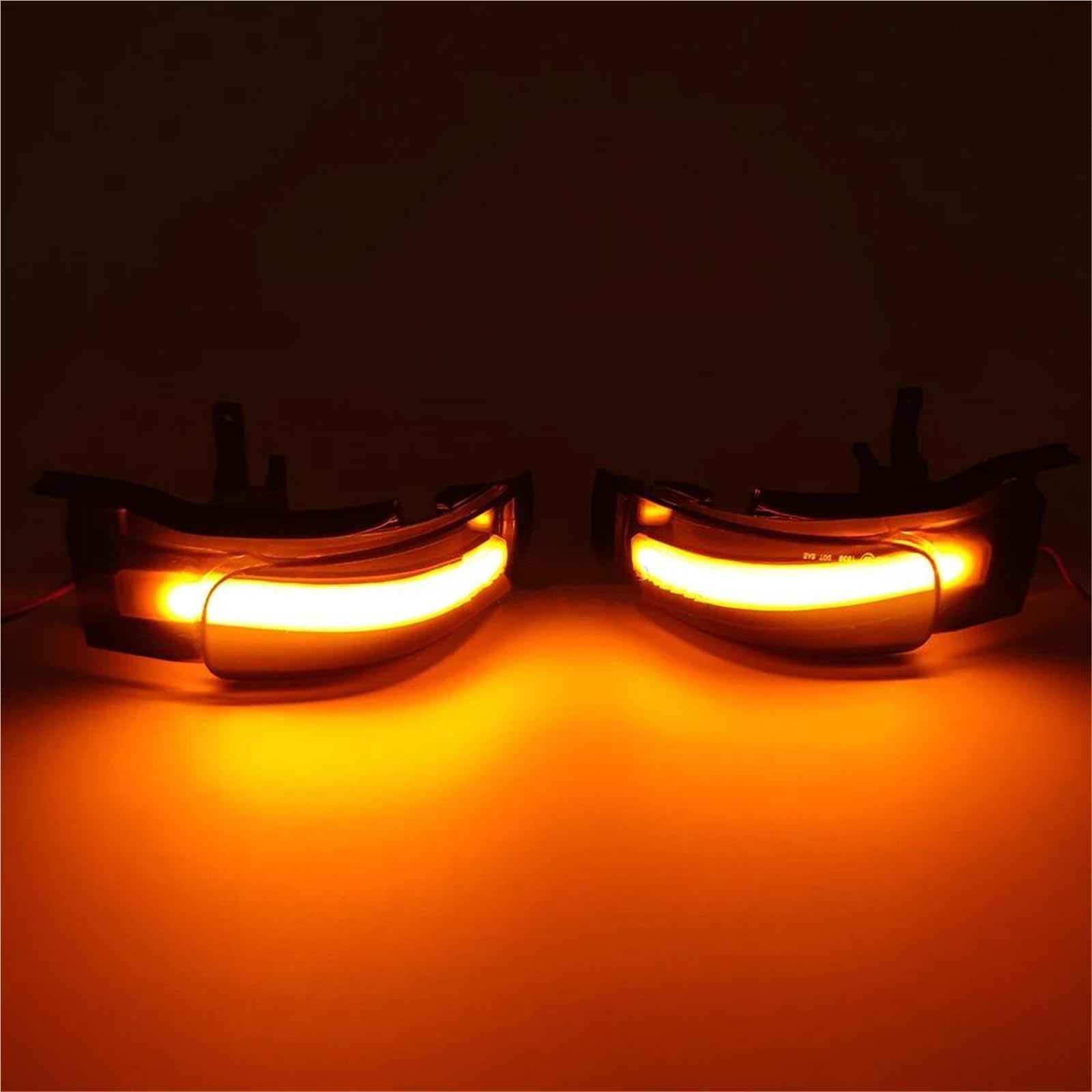 Asistente de Cambio de Carril Luz Intermitente Dinámica para Coche, Luz Lateral, Indicador De Espejo Retrovisor para Touran 1T1 Y 1T2 (febrero De 2003 - Abril De 2009)