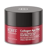 Korff Collagen Age Filler Crema Viso, Formula Anti Age globale con Age Filler Complex