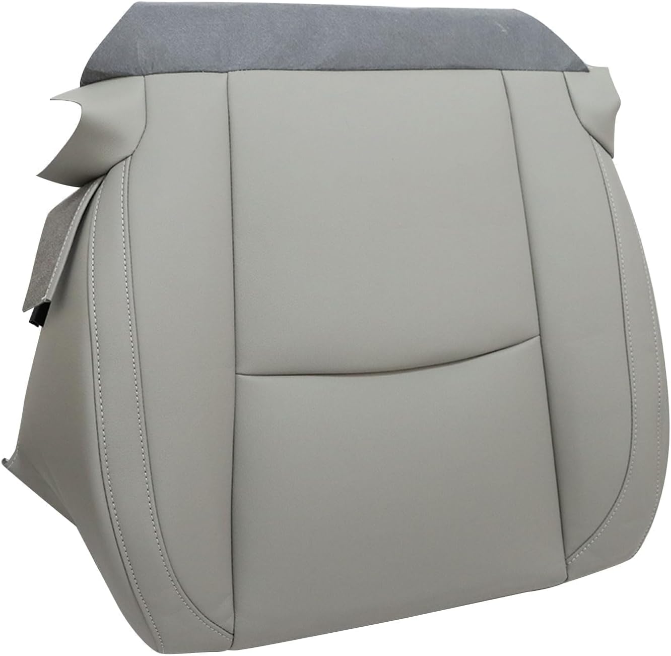 FZJDSD Gray Driver Side Bottom Replacement Leather Seat Cover Compatible with Lexus RX330 RX350 RX400 2004 2005 2006 2007 2008 2009