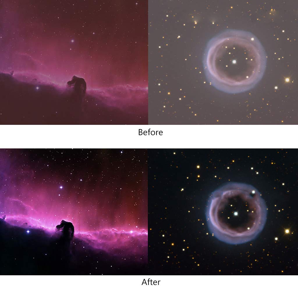 Filtro lunare per oculare astronomico standard da 1,25 pollici accessori filetto ottico
