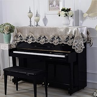 YXKA Copertura per Pianoforte Copertura Completa per Pianoforte Copertura Completa per Sedia Lusso all-Inclusive Upright Modern Modern Piano Copertura Antipolvere A Punto Medio (Copertu