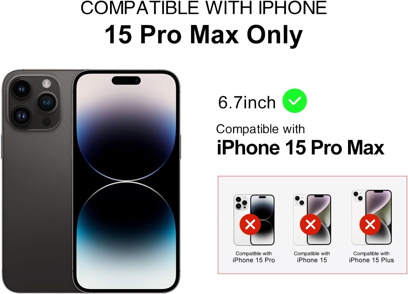 LUCKYCOIN Crossbody Wallet Phone Case for iPhone 15 Pro Max,Genuine Leather Wallet Phone Case with Card Holder,Phone Purse with Adjustable & Removable Strap,Travel Trendy Purses for Women - Brown - Image 7